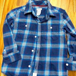 Carters Boys Flannel. 3T.
